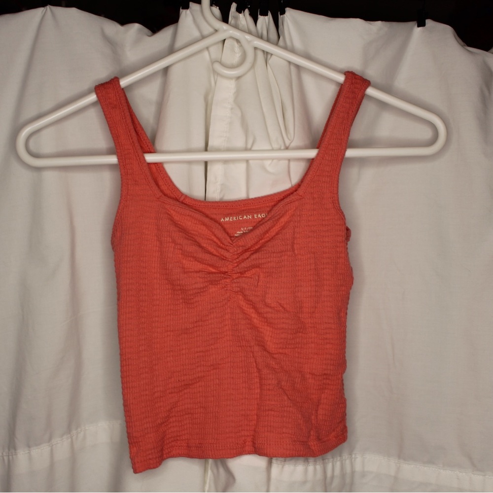 American Eagle Coral Cami Top